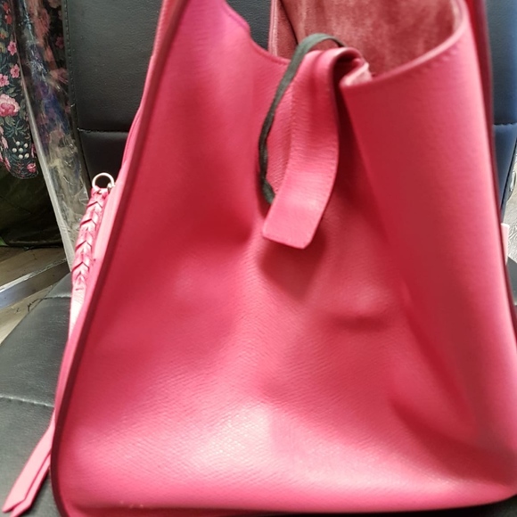 CELINE Fuchsia Calfskin Medium Luggage Phantom Bag - Picture 3 of 6